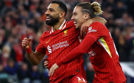 Liverpool boss Slot says Salah will always find the net.