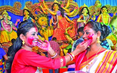 A series of guidelines to ensure safety during Durga Puja.