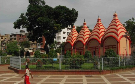 Yunus pays a visit to Dhakeshwari Temple
