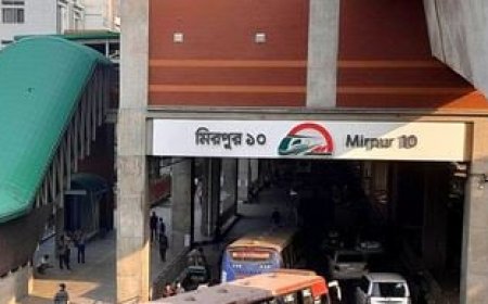 The Mirpur-10 metro station is set to reopen tomorrow