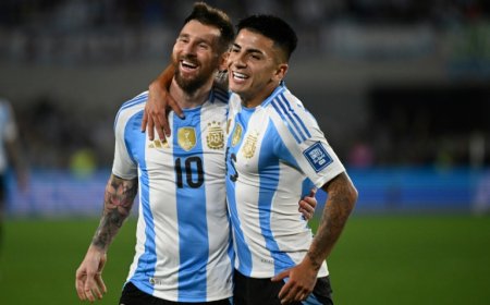 Classic Messi Scores Hat-Trick as Argentina Thrashes Bolivia 6-0