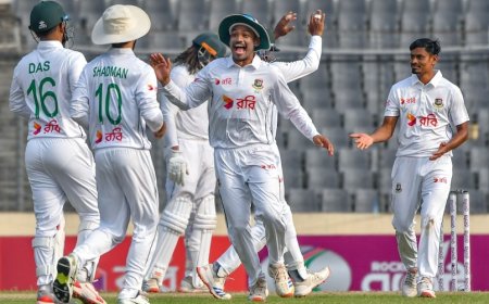 Tigers lose two wickets by Tea