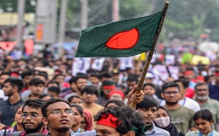 Protests have erupted in Bangladesh as students demand the resignation of President Md Shahabuddin