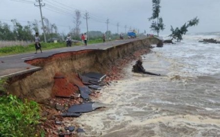 Rough seas in Cox's Bazar have caused damage to the Navy jetty