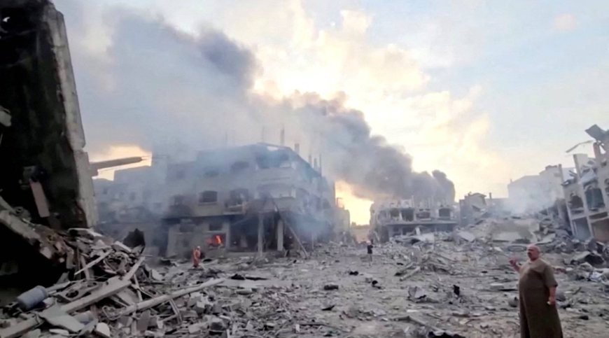 At least 18 people were killed in an Israeli airstrike targeting a mosque in Gaza.