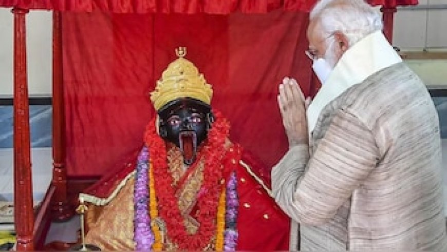 India urges Bangladesh to retrieve the Kali crown that was gifted by Modi.