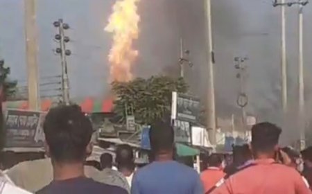 One killed, six injured in explosion at CNG station in Mymensingh
