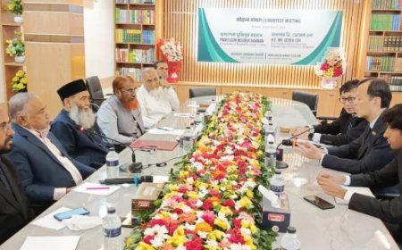 Singapore envoy holds meeting with Jamaat-e-Islami leadership