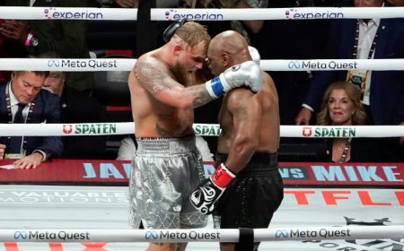 Tyson defeated by YouTuber Paul in heavyweight comeback