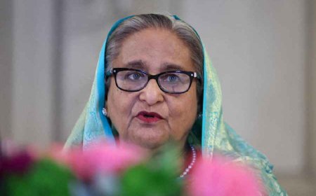 Arsonists torch headquarters of Bangladeshi party supporting ousted leader Sheikh Hasina