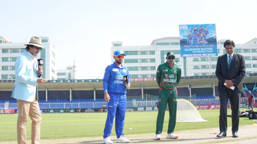 Afghanistan has chosen to bat first against Bangladesh in the opening ODI