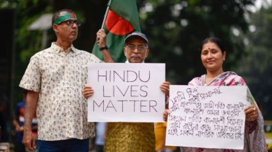 India urges Bangladesh to take action against "extremist elements" to ensure the safety of Hindus