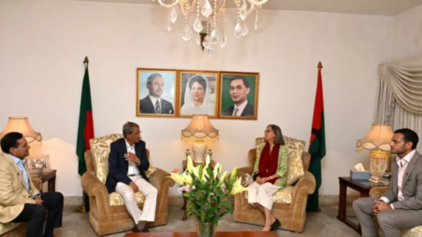 The Austrian ambassador has met with Mirza Fakhrul