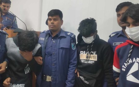 Toy guns were used to hold bank officials hostage in Keraniganj