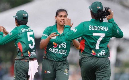 Bangladesh dominates Nepal to clinch a spot in the U-19 Women’s Asia Cup final