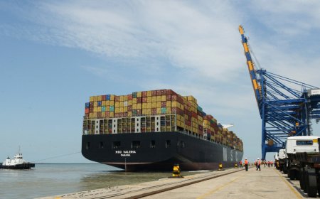 Cargo ship carrying Pakistani goods arrives at Chittagong anchorage