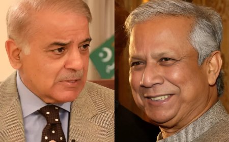 "Resolve the 1971 Issues," Bangladesh’s Muhammad Yunus Urges Pakistan's PM Shehbaz Sharif