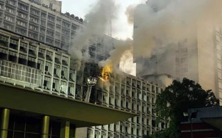 Secretariat Fire: Restricted Entry Permitted Under Strict Security Measures