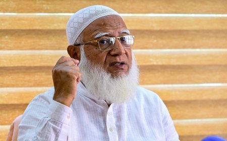 "Our goal is not to attain power, but to establish good governance," said the Jamaat Ameer