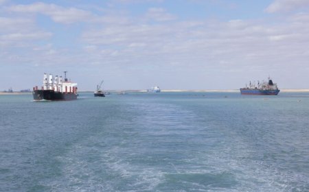 Egypt is testing a new expansion of the Suez Canal