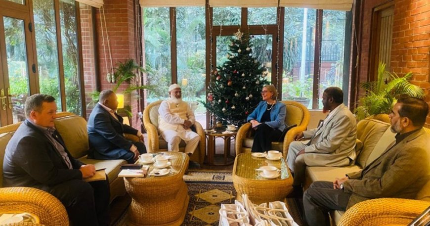 Jamaat Leaders Hold Meeting with British High Commissioner