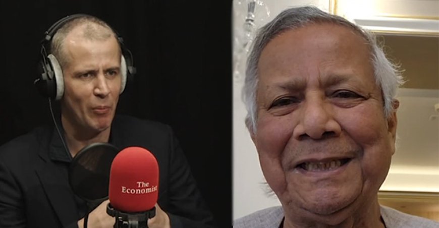 Yunus tells The Economist that there is no room for Islamic extremism in Bangladesh