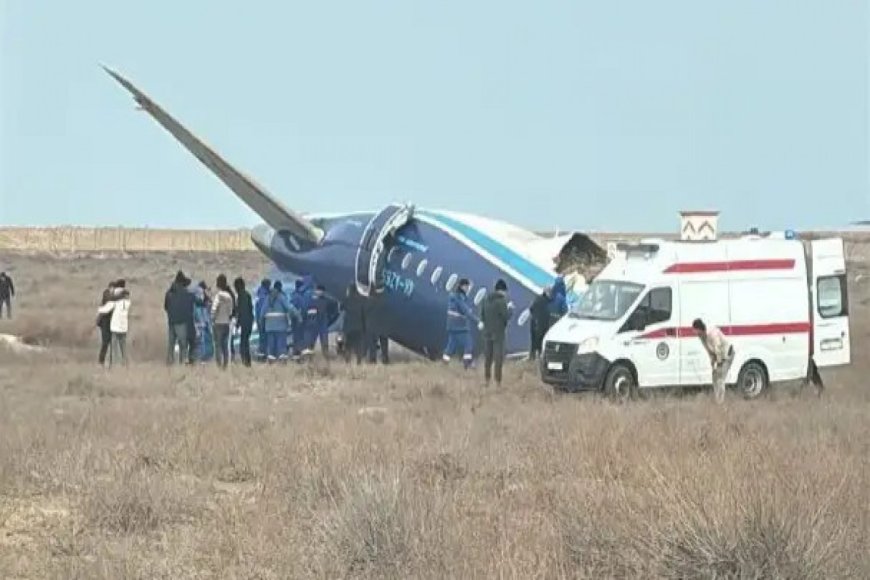 A plane carrying 72 people has crashed in Kazakhstan