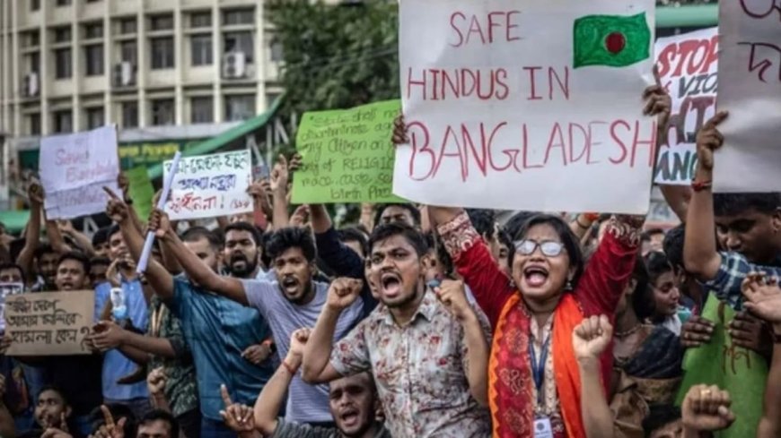 A group of expatriate Bangladeshi Hindus has urged India to request UN sanctions against Dhaka