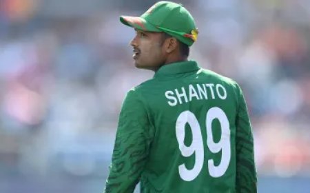 Shanto resigns from his role as T20I captain