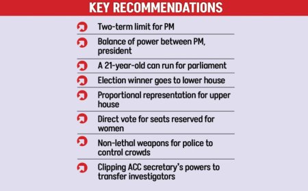 Reform panels are designed to maintain a balanced distribution of power
