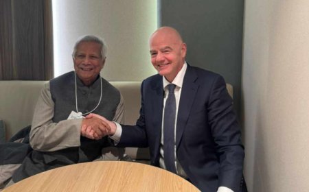 The FIFA president plans to visit Bangladesh by March to offer support for women's football