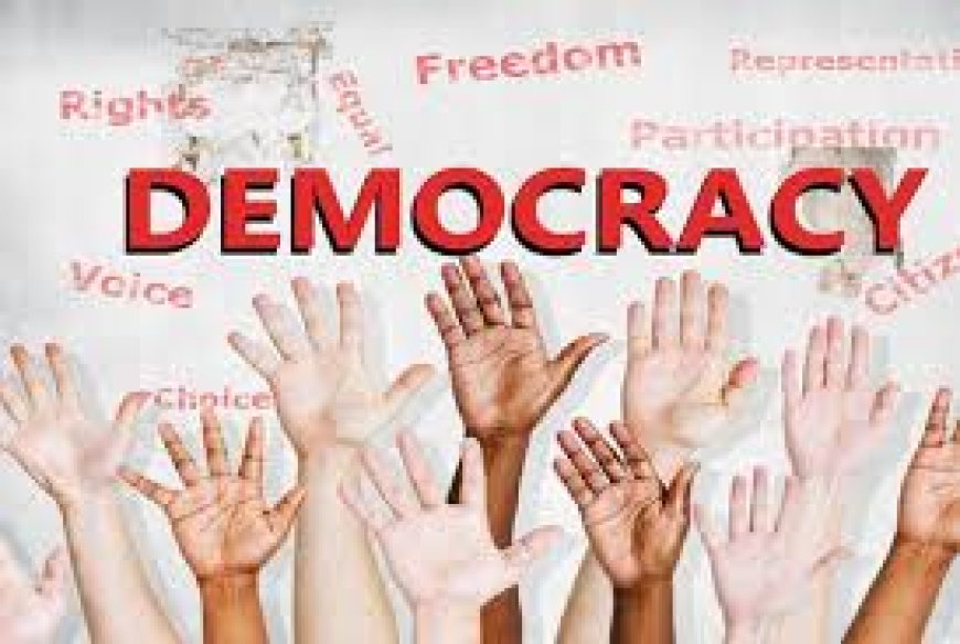 Democracy ceases to function when leadership takes over