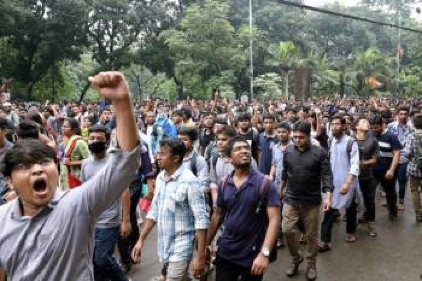 Rallies and demonstrations bring Dhaka to a halt