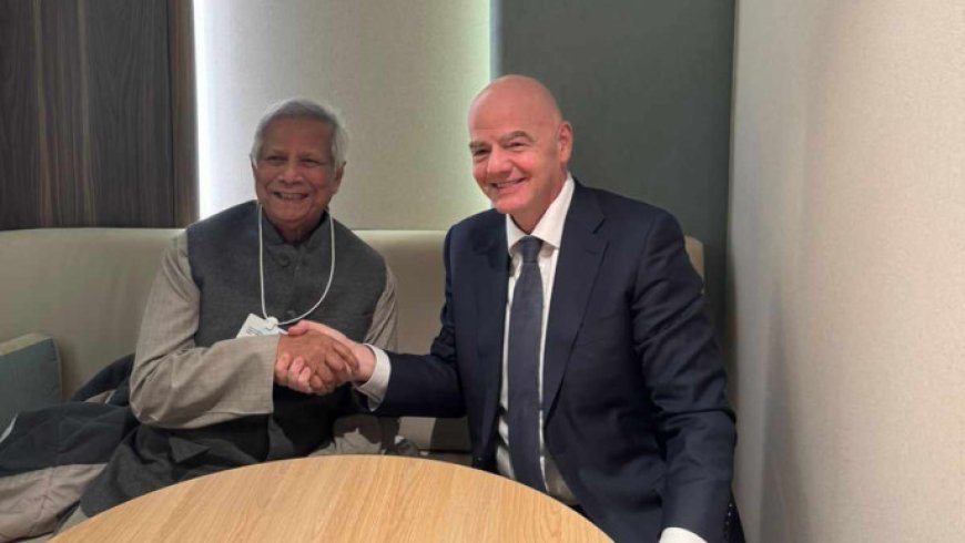The FIFA president plans to visit Bangladesh by March to offer support for women's football