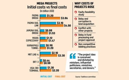 Taskforce Report: Corruption and Delays Inflate Costs of 8 Mega Projects by $7.5 Billion