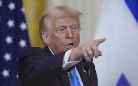 Trump imposes sanctions on ICC over ‘illegitimate’ investigations into Israel and the US