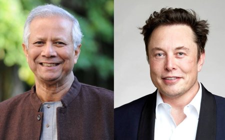 CA Dr. Yunus and Elon Musk discuss introducing Starlink in Bangladesh