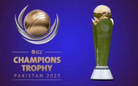 Broadcast Details for Champions Trophy 2025