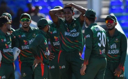 Champions Trophy: Nahid Rana Makes Headlines as Bangladesh Prepares to Take on India