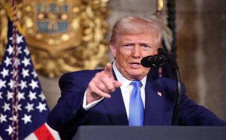 Trump announces he will reveal a series of tariffs within the next month or possibly sooner