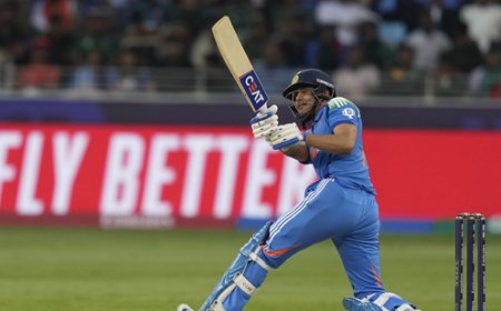 India vs Bangladesh, Champions Trophy 2025 LIVE Score: Shubman Gill registers another half-century in a slow-paced chase
