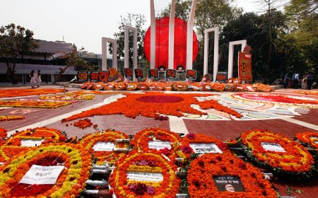 The nation honors the sacrifices of language martyrs