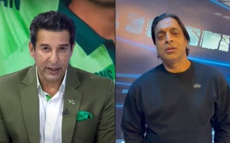 "Wasim Akram erupts, saying 'Enough is enough!' as Shoaib Akhtar slams 'brainless management' following Pakistan's defeat"