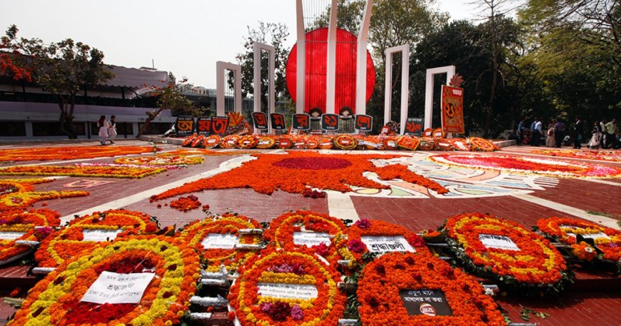 The nation honors the sacrifices of language martyrs