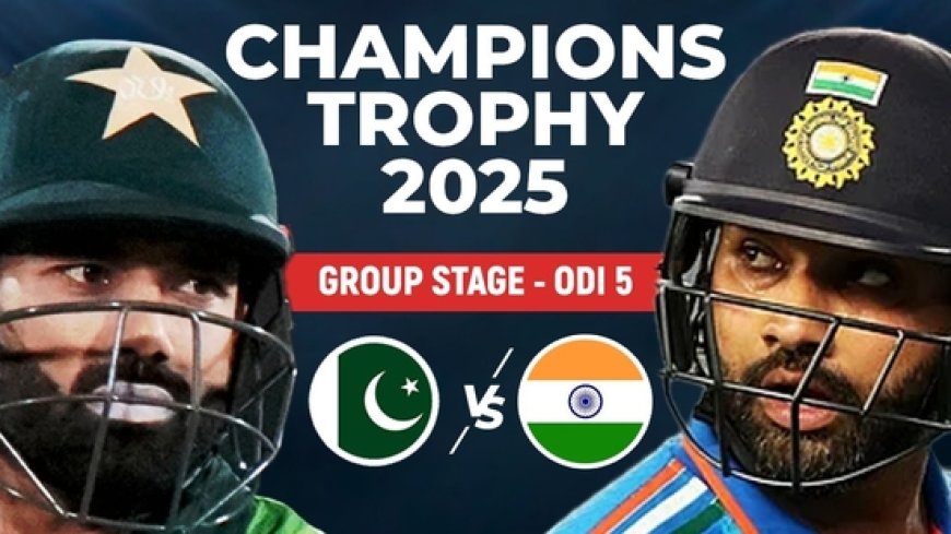 India vs Pakistan Live Score, ICC Champions Trophy 2025: Struggling Pakistan aim to stay alive against in-form India