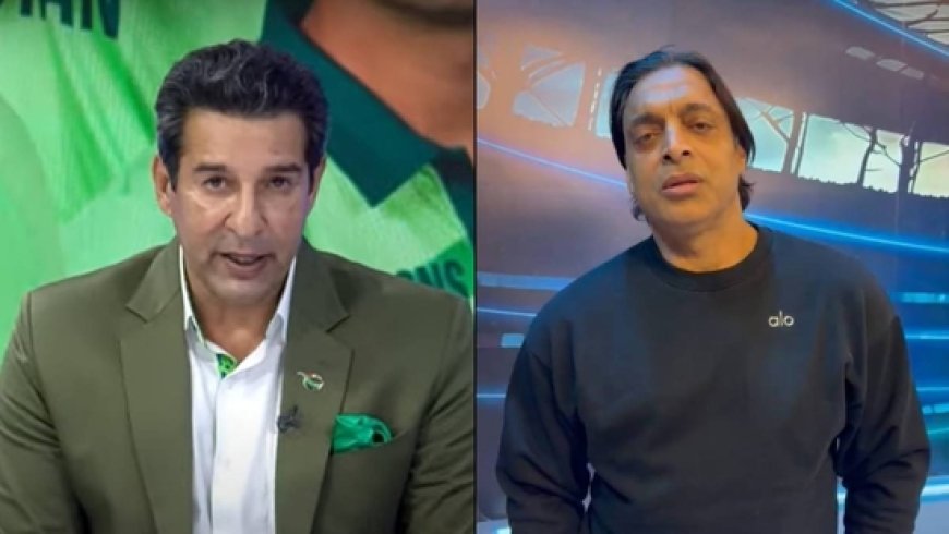 "Wasim Akram erupts, saying 'Enough is enough!' as Shoaib Akhtar slams 'brainless management' following Pakistan's defeat"