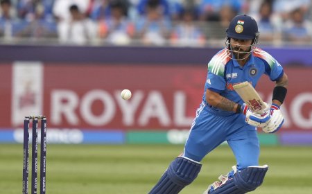 'Chase Master' Kohli earns praise after steering India close to Champions glory