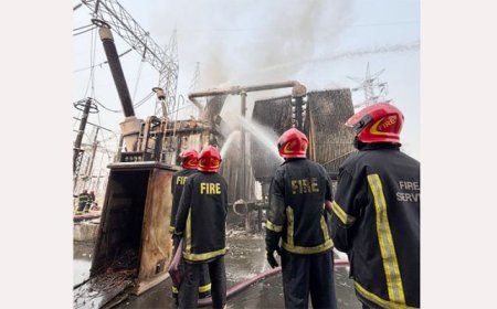 Aminbazar power grid fire has been brought under control