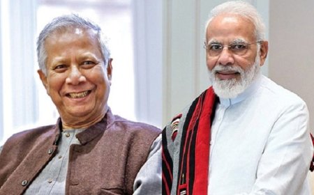 Modi reaffirms dedication to strengthening partnership with Bangladesh in talks with Dr. Yunus