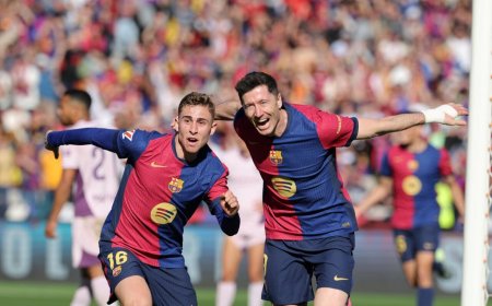 La Liga: Barcelona Regain Lead with Dominant Win Over Girona
